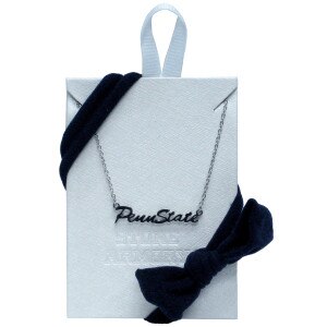 necklace Penn State silver script
